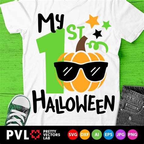 My 1st Halloween Svg Boy Halloween Svg Dxf Eps Png Cool Etsy