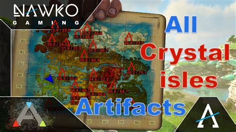 ARK Crystal Isles Alle Artefakte NAWKO