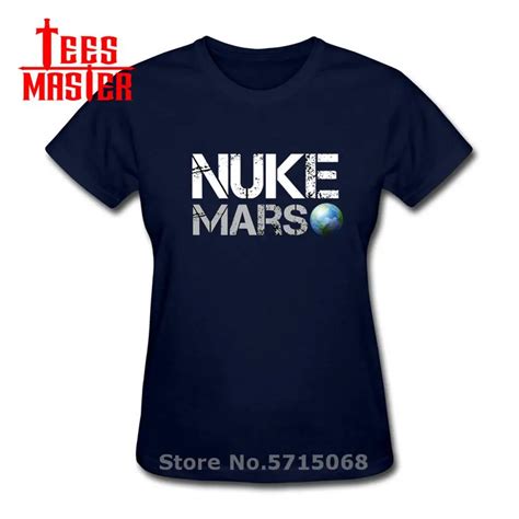 Space X Nuke Mars T Shirt Elon Musk T Shirt Rocket SpaceX Tshirt