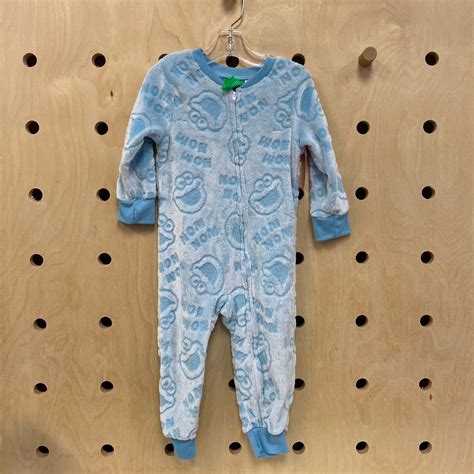 Cookie Monster Fleece Pajamas – Little Bird