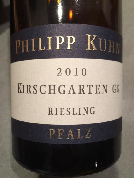 Philipp Kuhn Laumersheimer Kirschgarten Riesling Gro Es Gew Chs