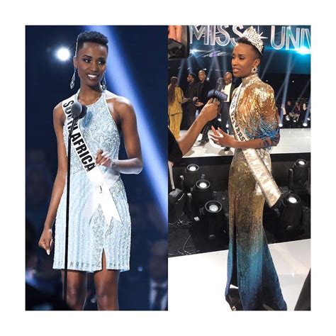 Beautiful Miss South Africa Zozibini Tunzi Crowned 2019 Miss Universe Vanguard Allure