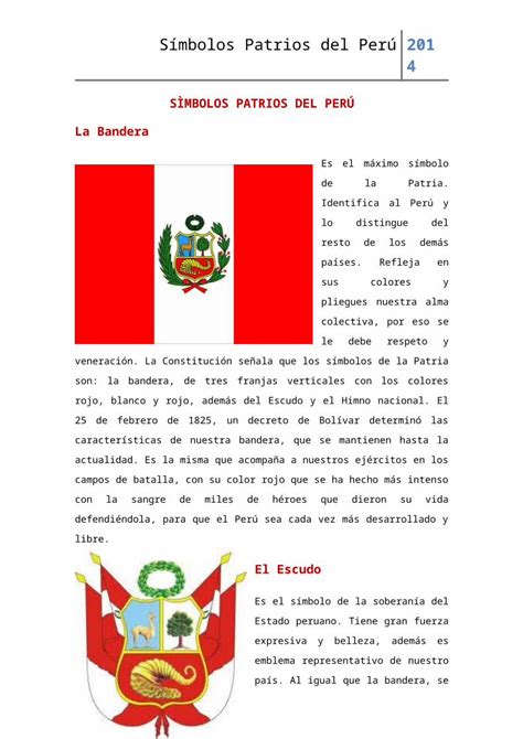 DOCX Simbolos patrios del perú 1 DOKUMEN TIPS