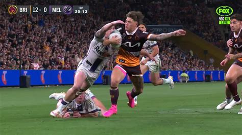 Reece Walsh Gets his first Finals Try : r/nrl