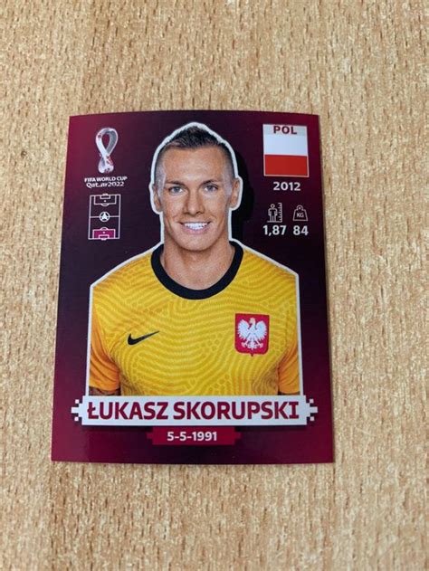 Panini WM 2022 Lukasz Skorupski POL 4 Kaufen Auf Ricardo