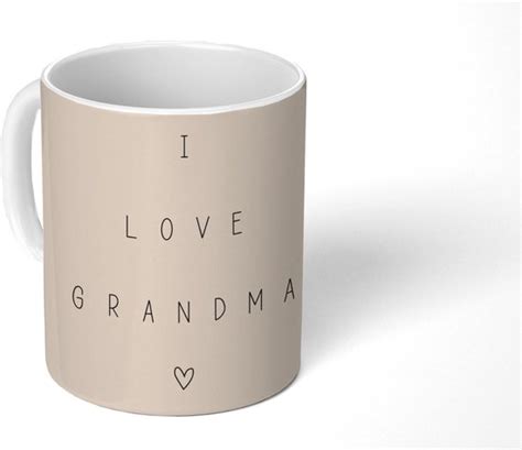 Mok Koffiemok I Love Grandma Spreuken Oma Quotes Mokken