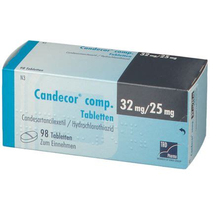 Candecor Comp 32 Mg 25 Mg 98 St Mit Dem E Rezept Kaufen Shop Apotheke