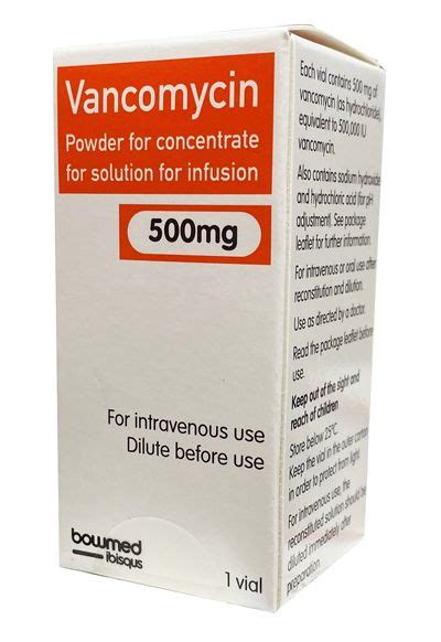 Vancomycin Vial 500mg