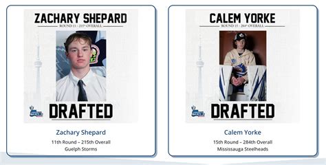 Galleries > OHL Draft (Toronto Marlboros)