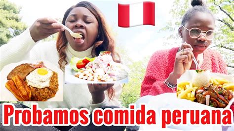 PROBANDO COMIDA CALLEJERA EN PERU || RIHANEL - YouTube