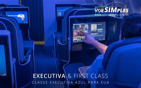 Classe Executiva Azul Estados Unidos Voar De Classe Executiva Azul