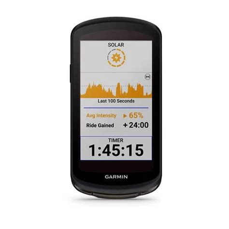 Compteur vélo GPS Garmin Edge 1040 Solar Route et VTT materiel velo