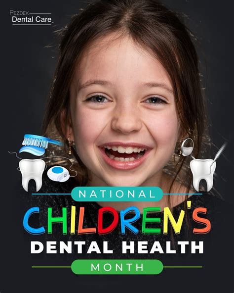 February is National Children's Dental Health Month. 📅 | Dental health ...