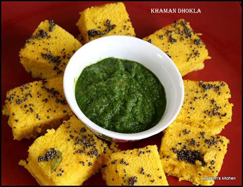 Khaman Dhokla Recipe Jeyashri S Kitchen