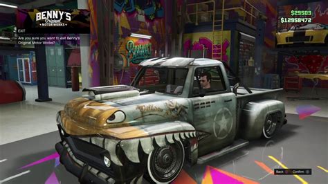 Gta 5 Vapid Slamvan Benny´s Customs Options New Dlc Youtube