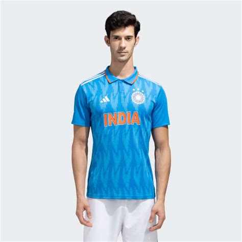 adidas INDIA CRICKET ODI FAN JERSEY - Blue | adidas India