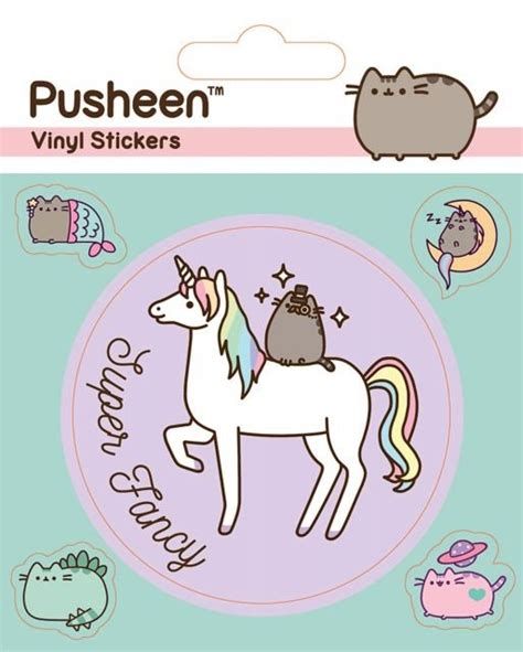 Naklejki Winylowe Pusheen Mythical Pusheen Sklep EMPIK