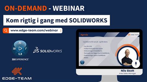 Webinar Kom Rigtigt I Gang Med Solidworks Youtube