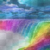 animated rainbow waterfall Graphics, Cliparts, Stamps, Stickers [p. 1 of 1] | Blingee.com