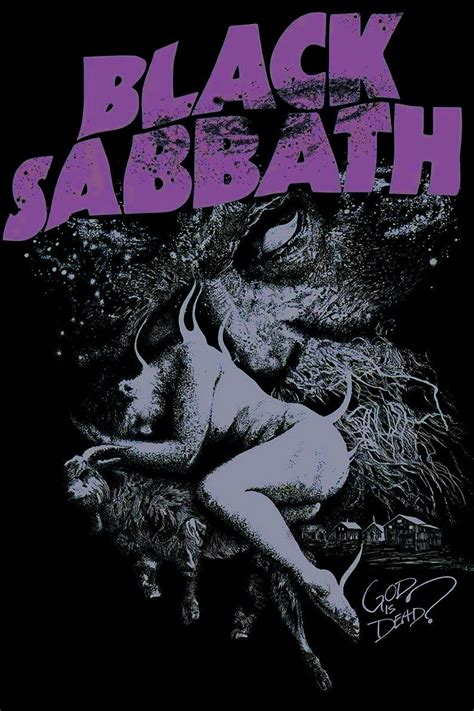 Black Sabbath God Is Dead Promo Rock Poster Etsy Rock Band Posters Punk Poster Rock Posters