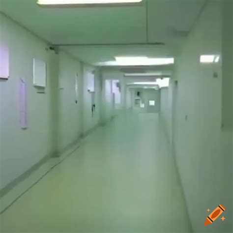 Empty Hospital Liminal Space With Analog Horror Vibes On Craiyon