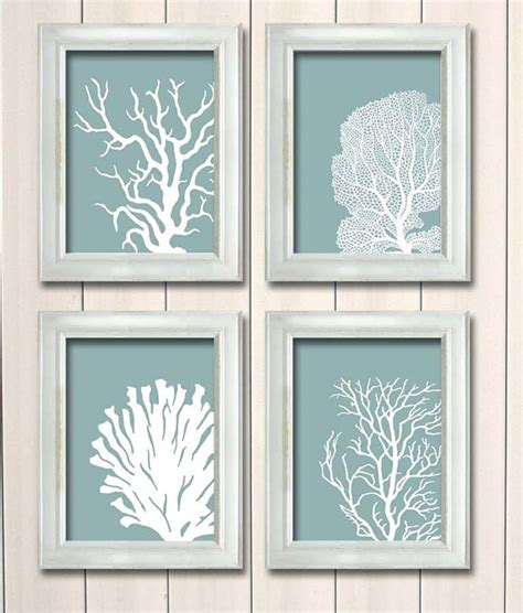 Coral Print wall art - Wall Decoration Pictures Wall Decoration Pictures