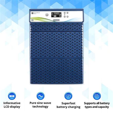 Luminous HKVA Inverter OPTIMUS 3 5 KVA 3800 36 V At Rs 21000 Piece