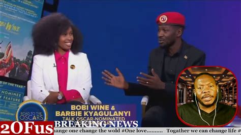 Bobi Wine And Barbie On Good Mooning America Road To Oscars Youtube