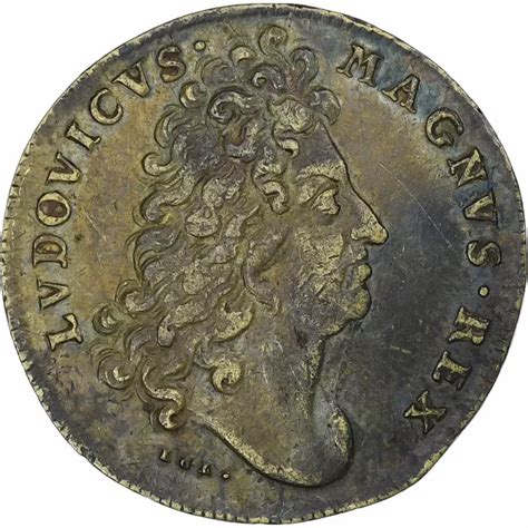 1273181 FRANCE JETON Louis XIV Bâtiments du roi n d Laiton