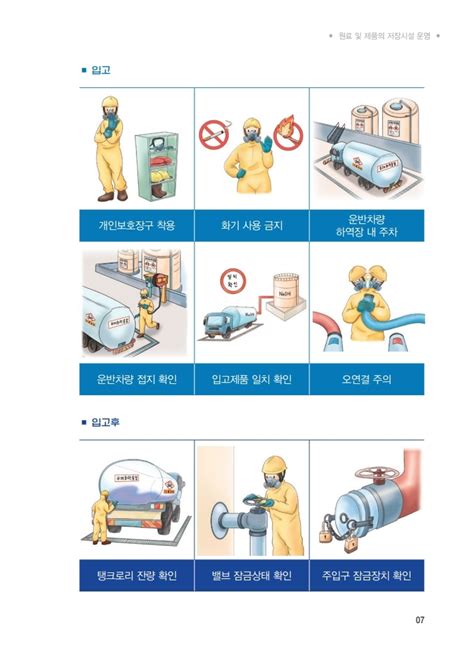 유해화학물질 취급 주요 작업절차서 화관법자료 가온세이프