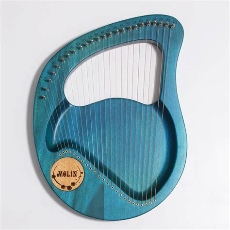 Lyre 24 String Beginner Lyre 24 String Harp Lyre Small Portable Musical