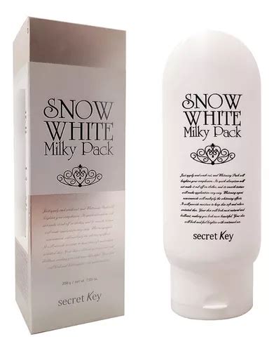 Crema Aclarante Coreana Snow White Milky Pack 200g Corea Fac Cuotas