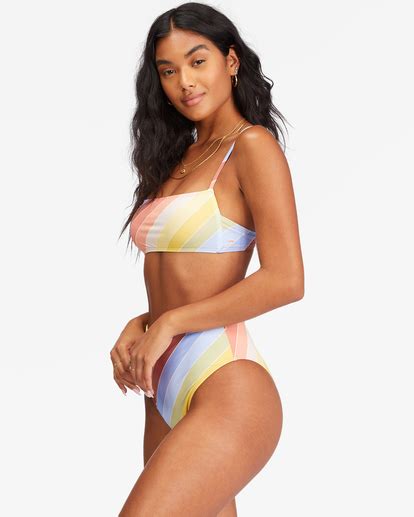 Brighter Daze Square Bralette Bikini Top For Women Billabong