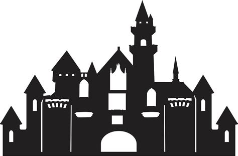 Princess Castle Silhouette