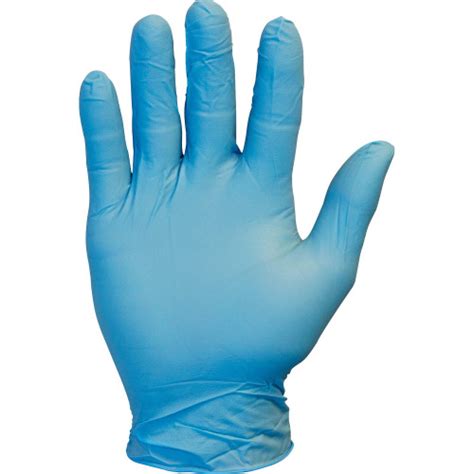 Safety Zone Powder Free Blue Nitrile Gloves GNPRLG1M OfficeCrave