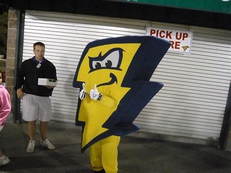 Strike, Trenton Thunder mascot; AA Eastern League | Trenton thunder ...