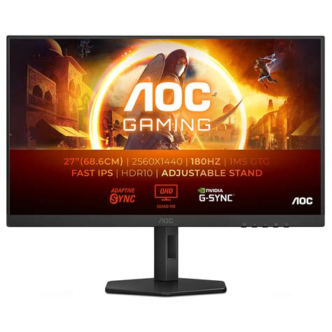 AOC 27" LED - Q27G4XF. - PC monitor - LDLC 3-year warranty