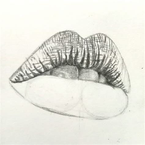 Draw Realistic Lips with me.. Time Lapse Video, Art Drawings Sketches Simple, Lips, Sketch ...