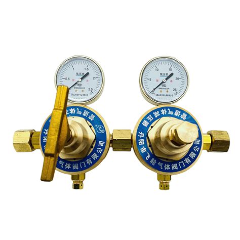 Yqj 11 Brass Oxygen Pressure Welding Regulator For Manifold With Gauge From China Manufacturer