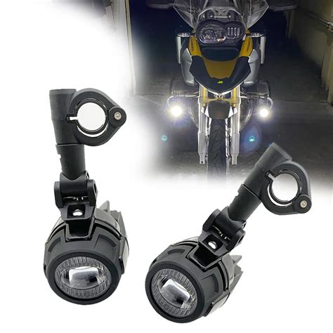 40w Motorcycle Fog Lights For Bmw R1200gs Adv F800gs F700gs F650gs K1600 Led Auxiliary Fog Light