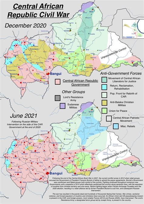 Civil War In The Central African Republic [1190 × 1683] [oc] R Mapporn