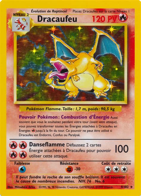 Dracaufeu Set de Base 4 Poképédia