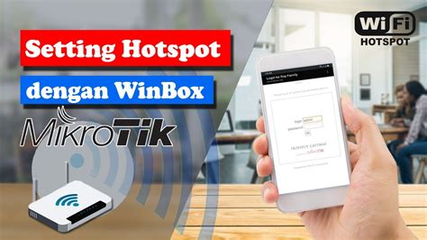 Cara Setting Hotspot Mikrotik Youtube