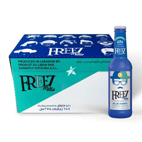 Buy Freez Mix Carbonated Flavoured Drink Blue Hawaii Tropical Fruits