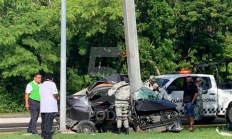 Accidente En La Zona Hotelera De Cancún Deja Un Muerto Y Un Herido