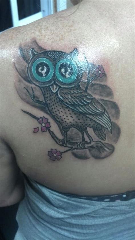 Athenian Owl - stands for wisdom and knowledge. I love my tattoo ...