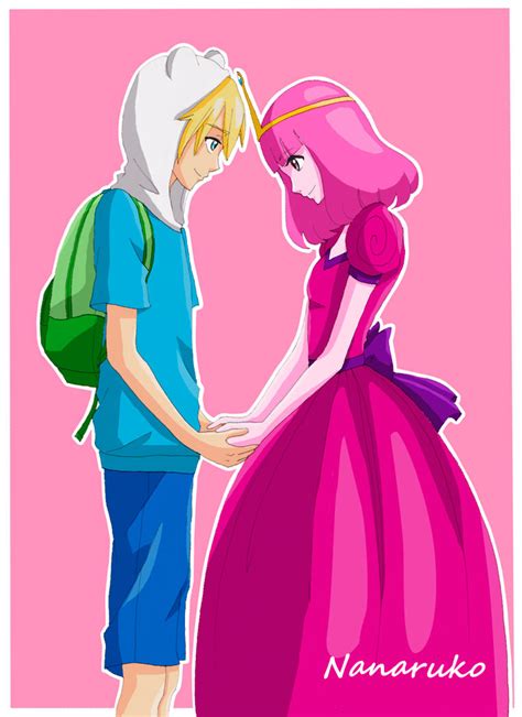 Finn and Princess Bubblegum - Adventure Time by Nanaruko on DeviantArt