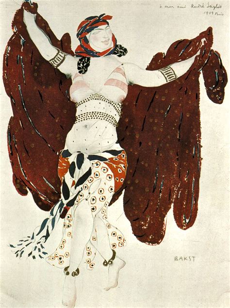 bakst leon Cléopâtre Arensky Syrian Dance Léon Baks Flickr