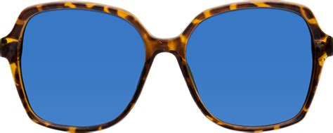 Tortoise Oversized Retro Vintage Grandpa Tinted Sunglasses With Blue Sunwear Lenses Kamana