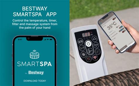 Amazon Bestway Saluspa Bali Smart Airjet Inflatable Hot Tub Round Portable Person Spa